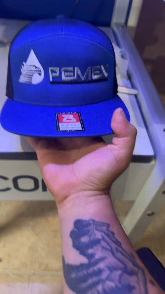 Pemex flat bill Hat
